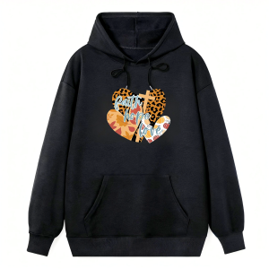 Faith Hope Love Leopard Heart Classic Hoodie