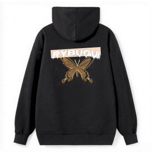 RYBUGUI Butterfly Retro Classic Hoodie